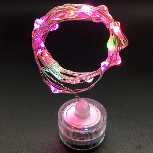

LED Christmas Tree Lights LED Holiday Lights Copper Wire Lamp String Knob Diving Lighting Chain Candle Diving Lighting Chain