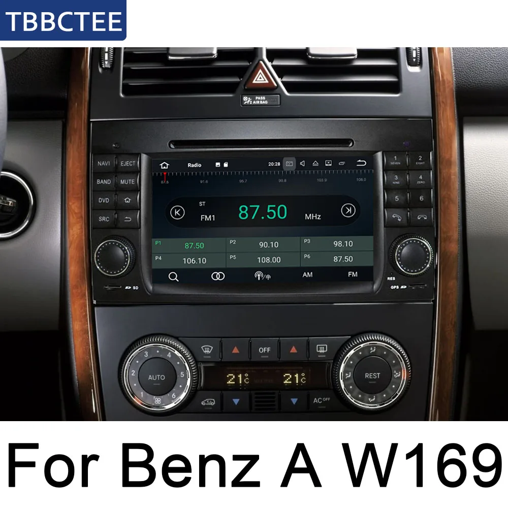 Для Mercedes Benz A Class W169 2004~ 2012 NTG HD стерео Android автомобильный DVD GPS Navi карта мультимедийный плеер Радио система