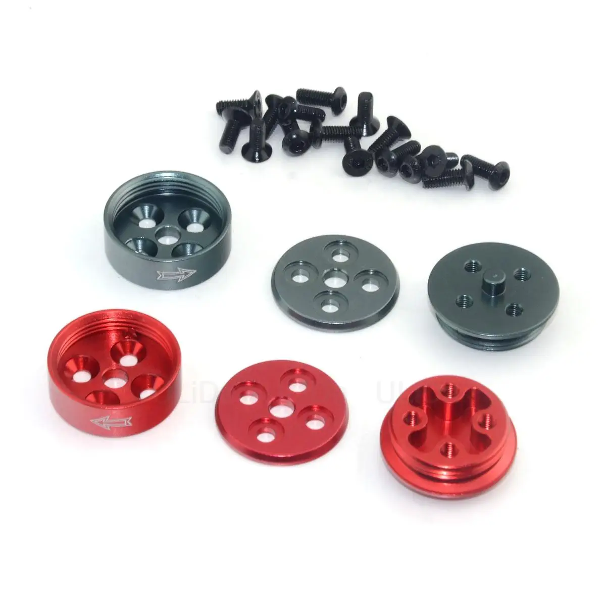 

1pair CNC Alloy Quick Mount Propeller Adapter Nut CW CCW for 12mm Screw Pitch Motor
