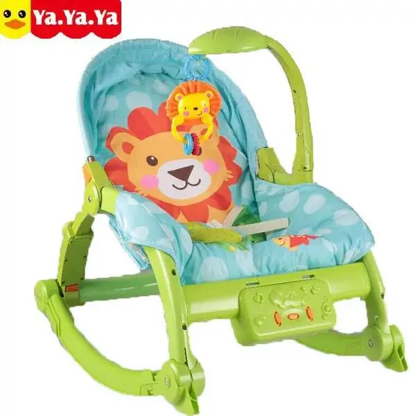 

Multi-functional Light Music Baby Rocker Foldable Baby Pacify Voice Care Chair Toy
