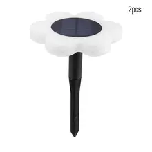 Креативный светодиодный светильник на солнечных батареях с шестью листьями, садовый светильник, садовый светильник для улицы, садовый светильник, украшение для виллы, ландшафтный светильник