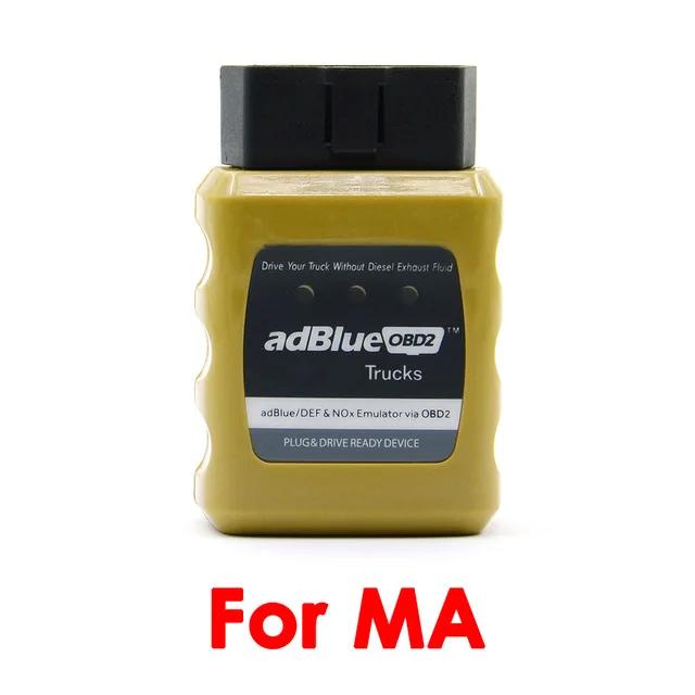 AdblueOBD2 эмулятор легко установить разъем и привод готовое устройство Adblue OBD2 для 8 видов грузовиков - Цвет: For MA