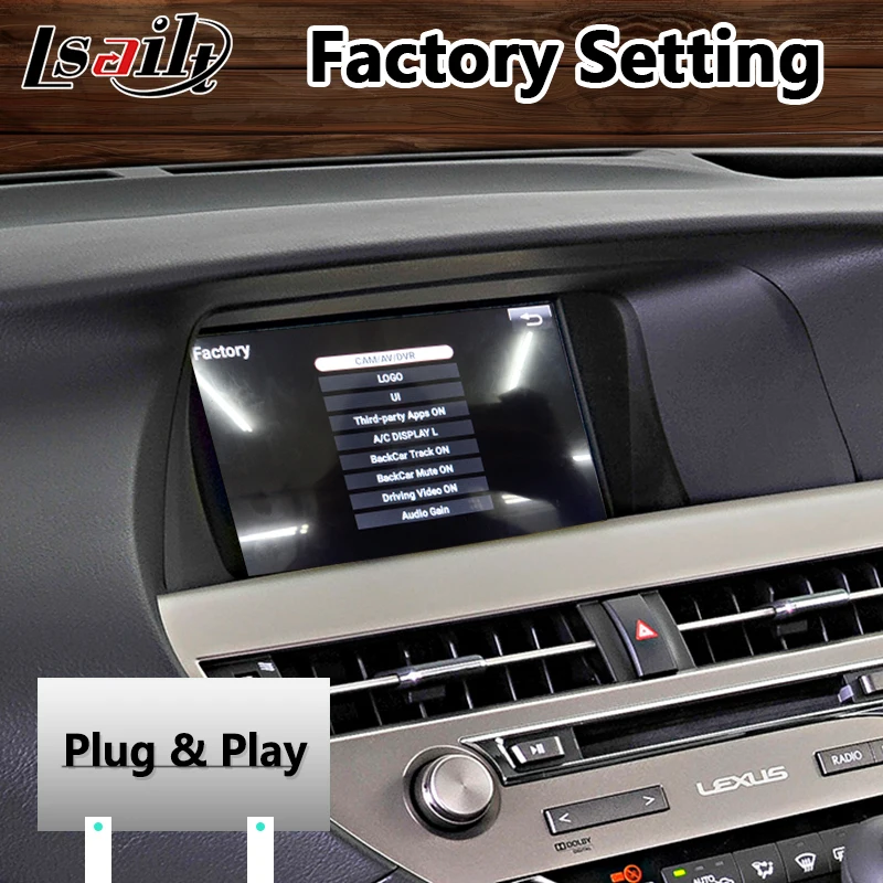 Lsailt Android автомобильный gps навигационный интерфейс для Lexus RX350 мышь Версия 2013- модель Поддержка беспроводной Carplay для RX 350