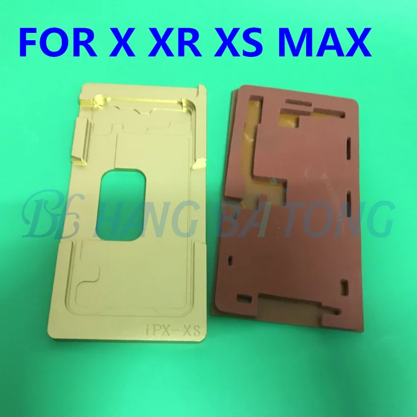 

Laminator mold High quality Mould for iPhone X XR XS MAX Front Screen Outer Glass Lens and bezel frame laminatin