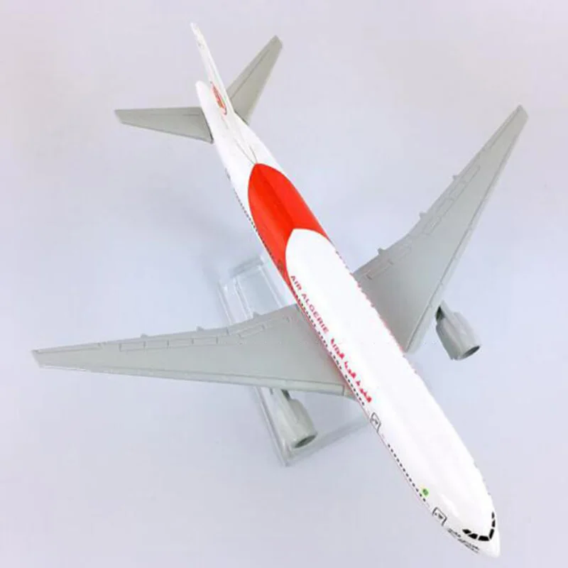 Коллекция 1:400 Boeing B777-200, Модель самолетов с основанием 16 см, литой под давлением самолет для детей и взрослых