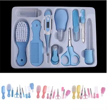 Kit de soins de santé pour nouveau né, ensemble multifonction, thermomètre, brosse de toilettage, ciseaux, tondeuse, toilette pour enfants, pour bébés