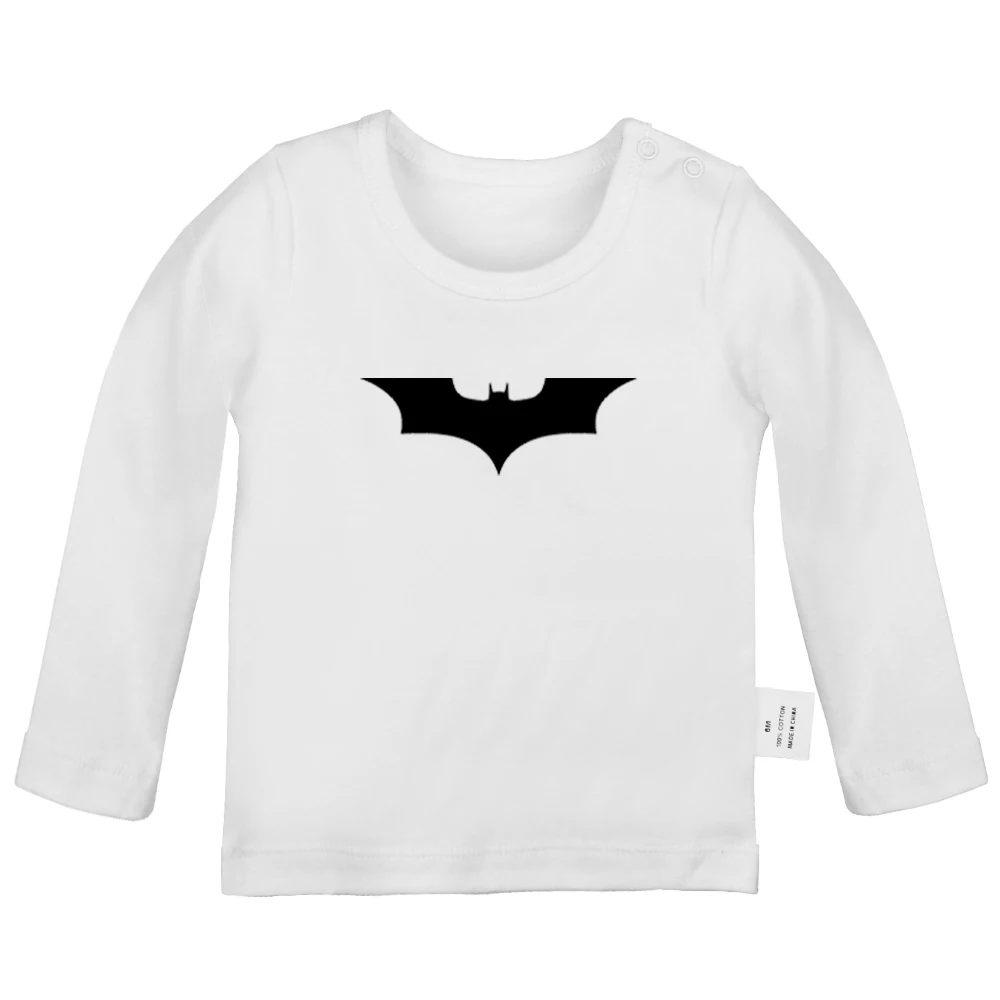 JbBabyYW204C DC Superhero Брюс Уэйн с Бэтменом, клоуном Jack для новорожденных, футболки для малышей, детей ясельного возраста Графический однотонные Цвет футболка с длинными рукавами Топы - Цвет: JbBabyYW204C