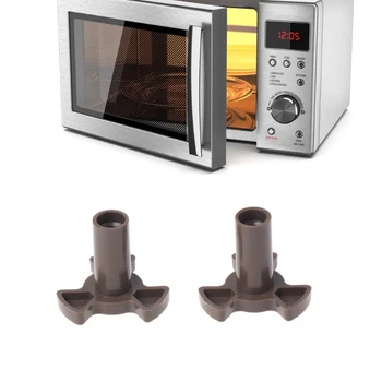 

2Pcs Universal Microwave Turntable Coupler Plate Support Stand Drive Cog Tools Dropship