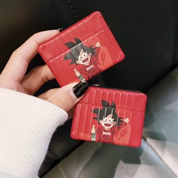 

Cute Anime Dragon Ball Goku Luggage For AirPods 1 2 Case Protect Cover For Airpods Pro 3 Bluetooth Wireless Earphone Case