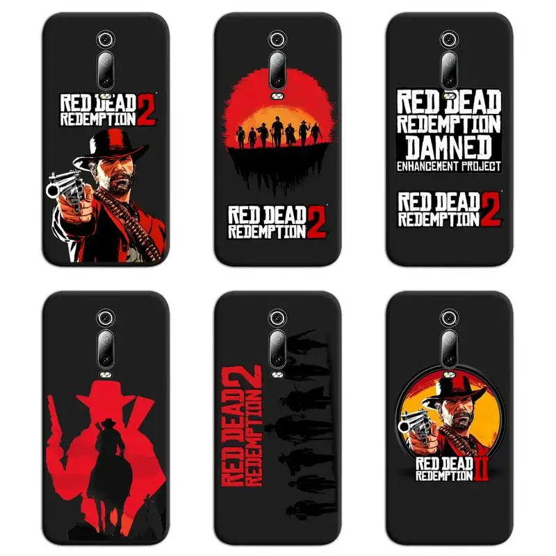 Red Dead Redemption 2 чехол для телефона Redmi 9A 9 8A 7 6 6A Note 8 8T Pro Max K20 K30 | Мобильные телефоны и