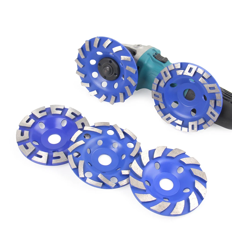 HEDA 125*22mm Diamond Segment Bowl Grinding Wheel Cup Cutting Disc For Concrete Marble Granite Grinding Rotary Tools HEDA 125*22mm Diamond Segment Bowl Grinding Wheel Cup Cutting Disc For Concrete Marble Granite Grinding Rotary Tools