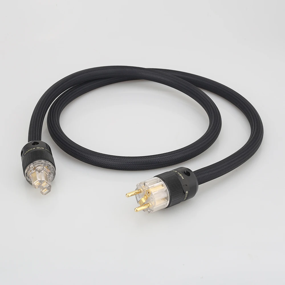 P101+dw18 Audiocrast Hiend Hifi Audio Power Cable Power Cord With Eu