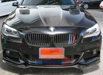 

E Type Real carbon fiber Front Lip Spoiler For BMW F10 F11 5-SERIES 528i 535i 550i MTECH M-Sport Bumper 2011+ B169