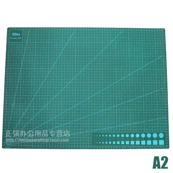A2 Cutting Mat Board Green Cutting Pad for Scrapbooking, Quilting, Sewing and Arts & Crafts Projects Tapete de Corte 60cmx45cm a2 cutting mat multicolour cutting board cutting plate the self healing mat estera de corte