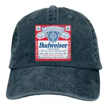 Бейсболка унисекс с классическим логотипом Budweiser Snapback Trucker Hat
