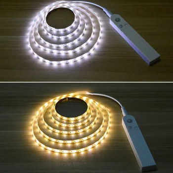 

5V Waterproof With Intelligent Night Lamp LED Strip Wardrobe Cabinet Kitchen Decoration Hand Sweep Waving Wireless Sensor Light
