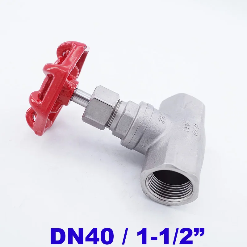 Тип B американский стандарт 201/304 J11W шаровой клапан из нержавеющей стали DN40 1-1/2
