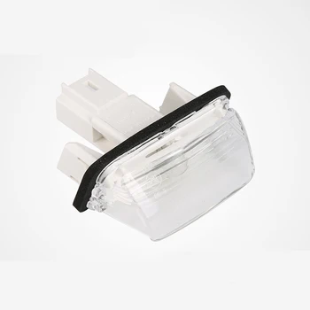 

2pcs License Number Plate Lights Lamp Bright White For Peugeot 206 207 306 307 406 407 For Citroen C3 C4 Picasso