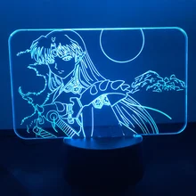 Lampe LED 3D avec capteur tactile, série TV, jeu de calmar, veilleuse, jouets pour chambre à coucher, décoration mignonne, cadeau d'anniversaire coloré, cadeau pour enfant