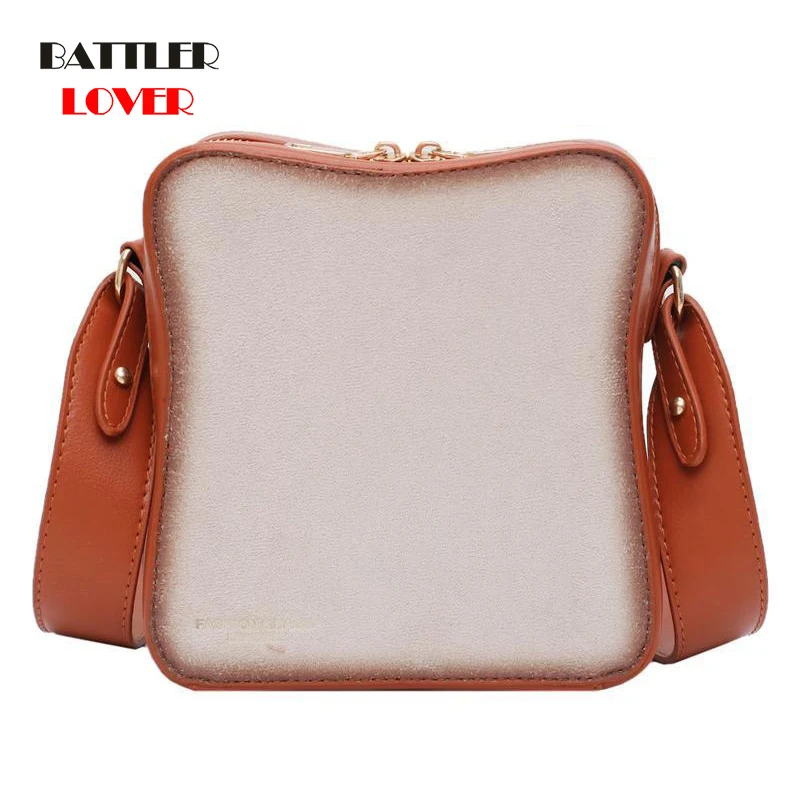 Funny Toast Design Bread Fashion Women Purses And Handbags Poached Eggs Shape Crossbody Shoulder Bag For Female Pouch Flap Totes Shoulder Bags Aliexpress