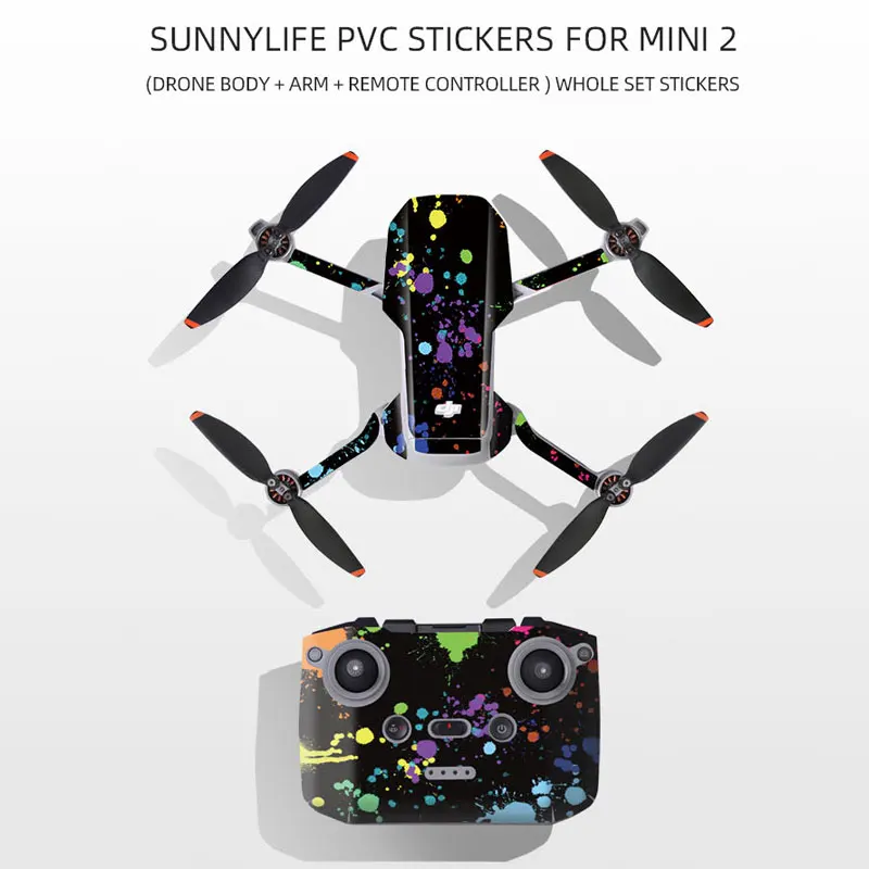 Waterproof Skin Protective PVC Sticker Drone Body Remote Control Protector For DJI Mavic Mini 2 Sticker New For DJI Mavic Mini 2 drone accessories,fashion stickers