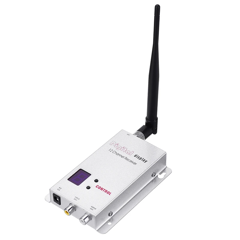 New 1.2G 1.2Ghz 200mW Wireless 8CH Audio Video FPV Transmitter With 12CH FPV Receiver Combo For RC FPV Racing Drone Models 3 New 1.2G 1.2Ghz 200mW Wireless 8CH Audio Video FPV Transmitter With 12CH FPV Receiver Combo For RC FPV Racing Drone Models - Image 3