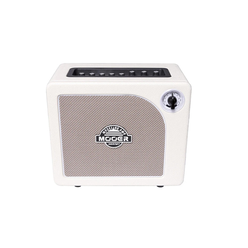 

Mooer HORNET WHITE 15W Wireless Digital Guitar Amplifier Amp Built in Modulation Delay Reverb Effects BT Guitar Speaker