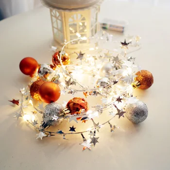 

Seasonal String Light Décor 2M 20 LED Christmas Fairy Home Lamp Entrance