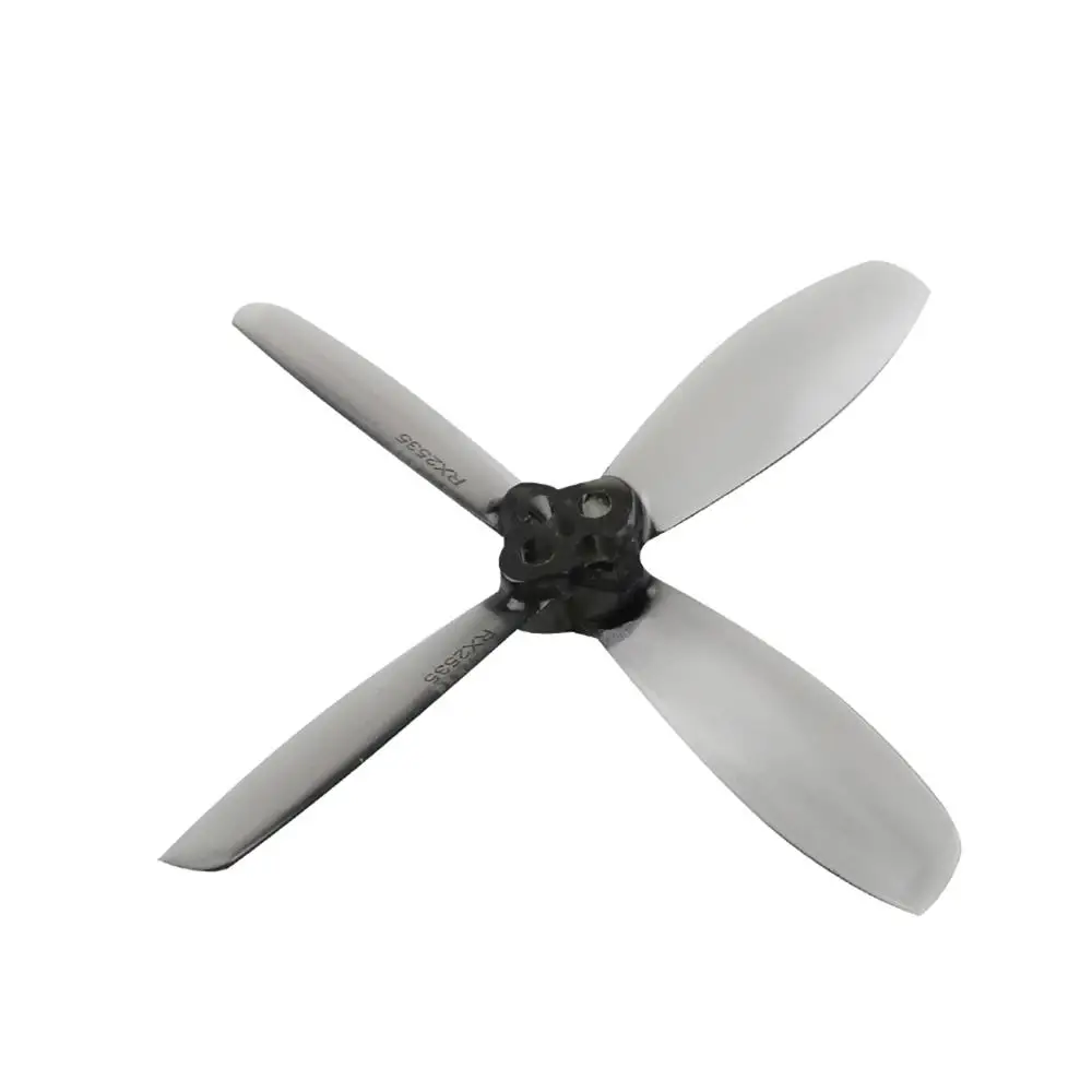 2 пары Gemfan RotorX 2535 5 дюйма 4 лопасти PC Propeller с 1 мм монтажным отверстием для FPV Racing