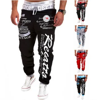 

Men's Pants Sweatpants Drawstring Joggers Hip Hop Cool Cargo Pants Men Casual Fashion Teen Streetwear Pantalones Hombre