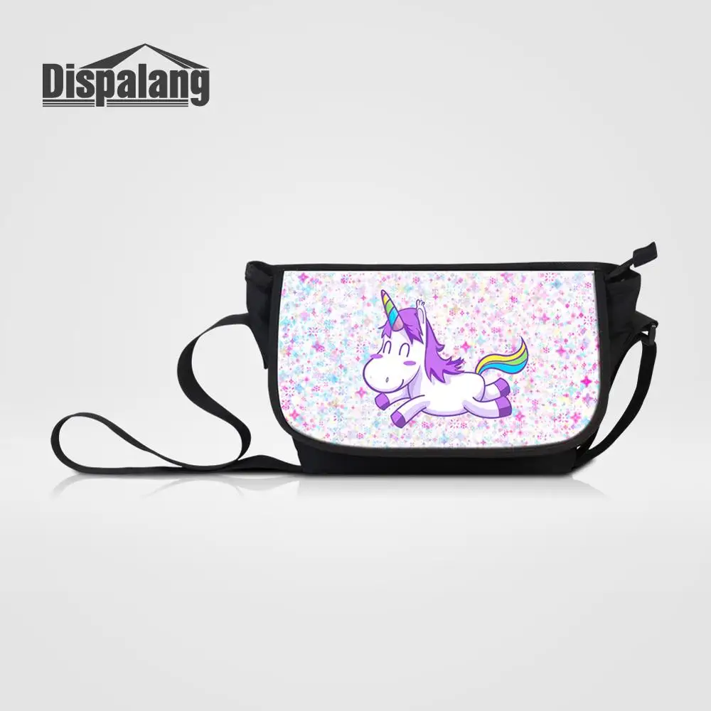 Dispalang сумка-мессенджер с единорогом для девочек-подростков женская большая сумка
