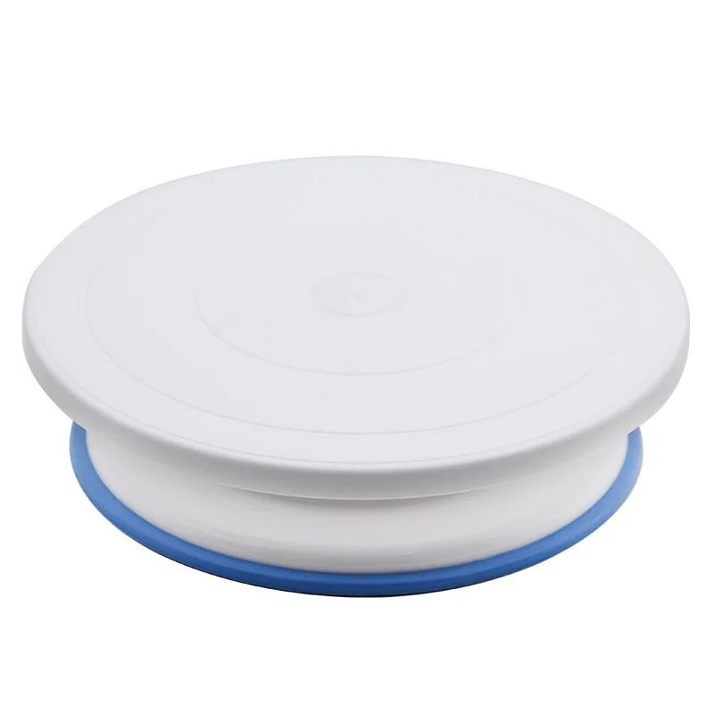 27cm Rotating Round DIY Cake Turntable Anti-skid Rotary Bakeware Cake Decorating Stand Tools Kitchen Baking Utensils Accessories