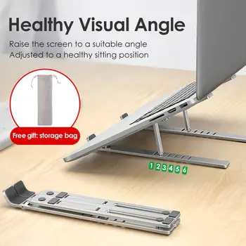 

Laptop Stand for MacBook Notebook Stand Foldable Aluminium Alloy Tablet Stand Bracket Laptop Holder for Notebook