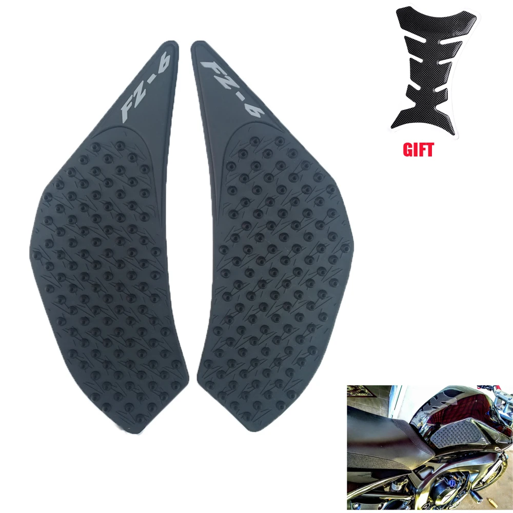 

Knight823 For YAMAHA FZ6 06-13 07 11 12 Motorcycle Protector Anti slip Tank Pad Sticker Gas Knee Grip Traction Side 3M Decal