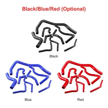 

9 Pcs Silicone Radiator Coolant Hose Silicone Hose Kit for Honda for Civic D15 D16 for Sohc Eg/Ek 92-00 Auto Silicone Tube