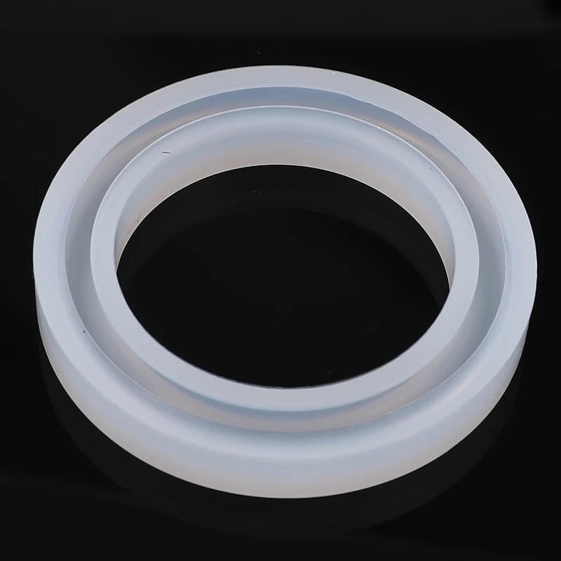 

Transparent Silicone Mold UV Resin Epoxy Resin Molds DIY Bracelet Jewelry Making Tools Inner Diameter 54mm/58mm/60mm