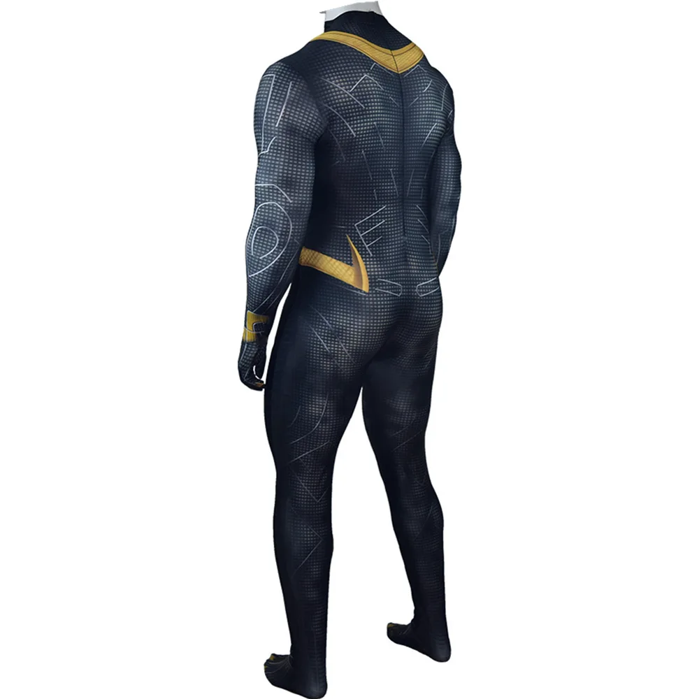 Killmonger карнавальный костюм Черная пантера боди Zentai плотный костюм комбинезон Хэллоуин Мальчики Мужские взрослые дети