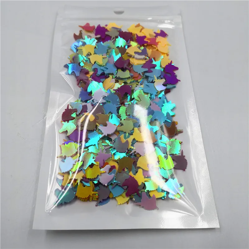 10 g/ Set Unicorn Glitter AB Colors Loose Sequins for Craft Nail Body Art Painting Wedding Dance Drsee DIY Bags Shoes Decoration