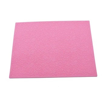 

3D Rose Lace Ma Silicone Mold Cookie Fondant Chocolate Mold DIY Non-toxic Kitchen Baking Tools Cake Decoration