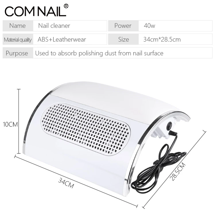 Billig RU Lager Große Mächtige Nagel Staub Absaugung Collector mit 3 Fan Staubsauger Maniküre Werkzeuge mit 2 Staub Sammeln Taschen