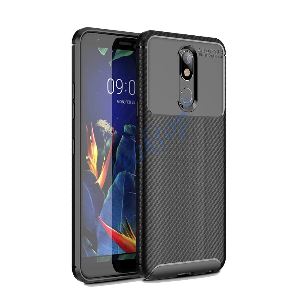 Чехол для LG K40 противоударный чехол мягкий телефона из ТПУ с защитой от