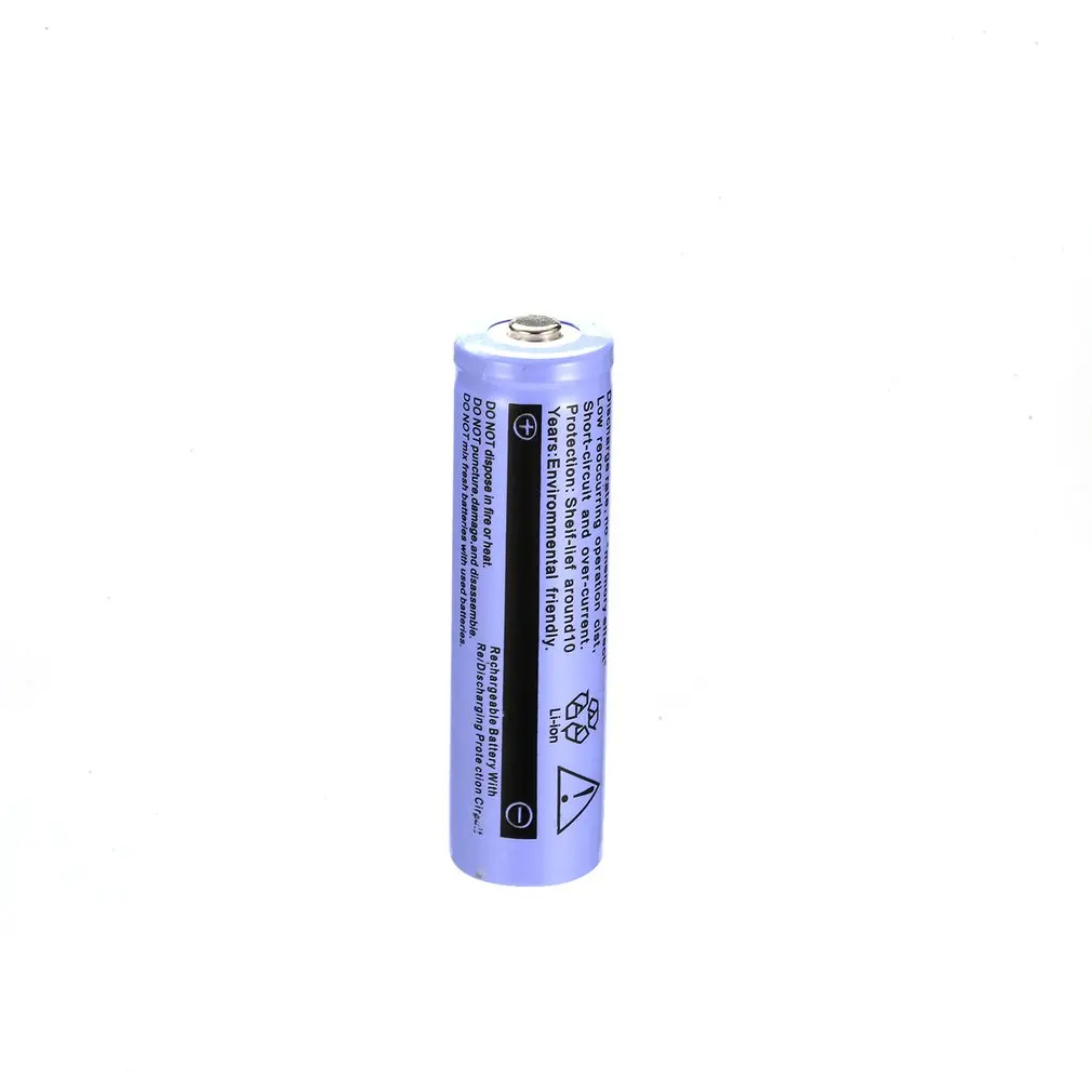 

18650 Batteries With EU Battery Charger 9900mAh Li-ion Rechargeable Battery For Flashlight