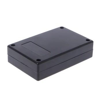 

125x80x32mm Black Waterproof Box Electronic Project Instrument Case Connector
