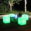 Cordless LED Cube Chair Light New Removable and Easy Charging LED Module Color Changing and Rechargeable LED Cube Seat for Adult 4