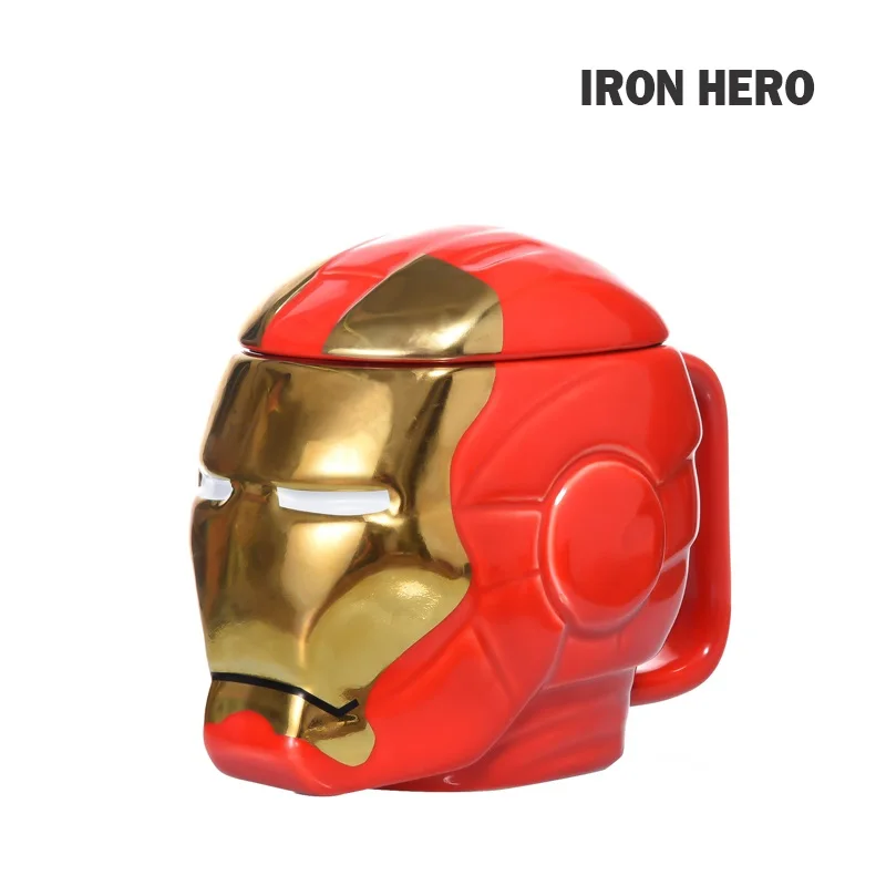 Креативная тема Мстителей массовый объем Ironman Гальваническая керамическая