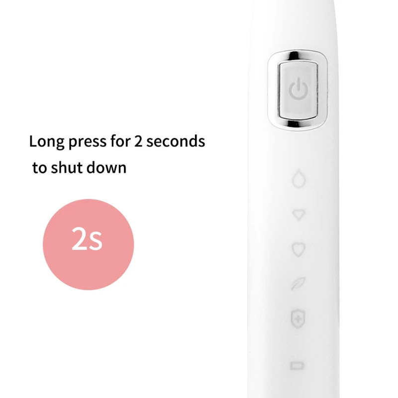 Adult Child Electric Toothbrush USB Induction Rechargeable Electric Toothbrush Sonic Electric Toothbrush IPX7 Waterproof Pink Adult Child Electric Toothbrush USB Induction Rechargeable Electric Toothbrush Sonic Electric Toothbrush IPX7 Waterproof Pink