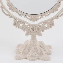 Новое зеркало для макияжа настольное вращающееся готическое зеркало бабочка Роза декор инструмент для красоты MS88