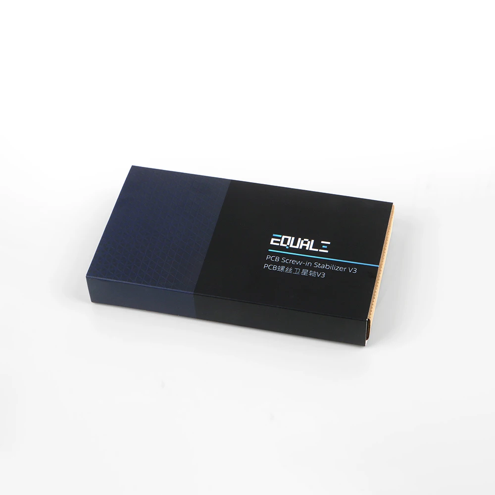 Estabilizadores para Teclado Mecânico Preto Azul Escuro Cinza Branco Prata Ouro Fio de Aço Personalizar Gamer v3 Equalz-c3 - Imagem 4
