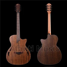 40 дюймов Акустическая/ореховая задняя и боковая/AFANTI Акустическая гитара(AWK-023