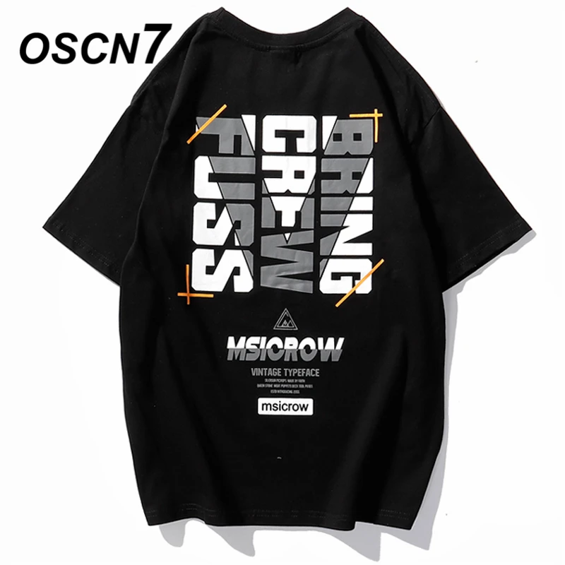 OSCN7, мужские футболки с графическим принтом,, Забавные футболки с коротким рукавом, летние хип-хоп повседневные Модные женские футболки, уличная одежда 3310